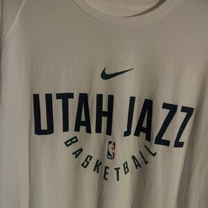 Nike Utah Jazz Cream Basketball Tee